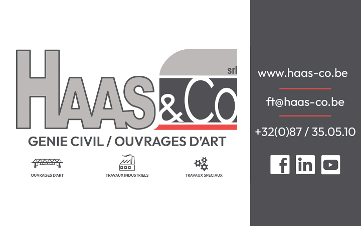 Haas & Co dans la zone de travail Battice