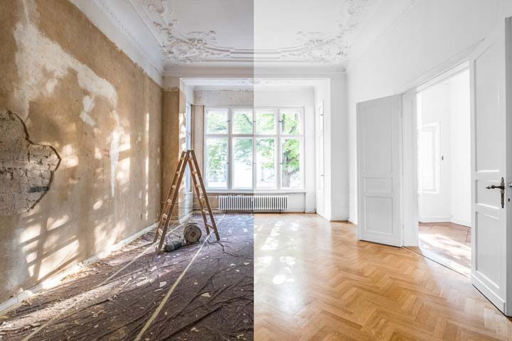 rénovation d'un appartement